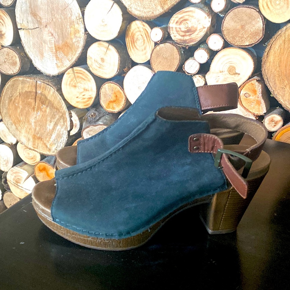 Dansko Reggie peep toe bootie